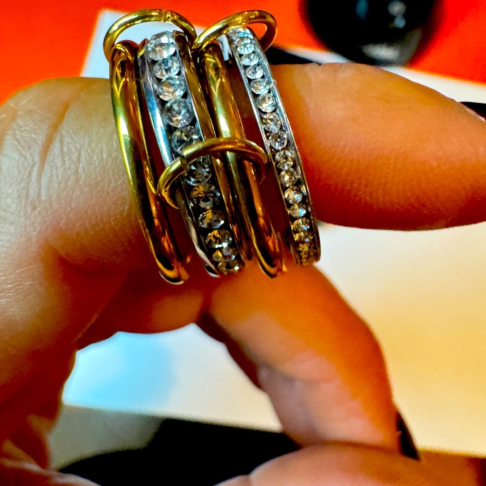 Gold And Silver Ring Stack - image 5